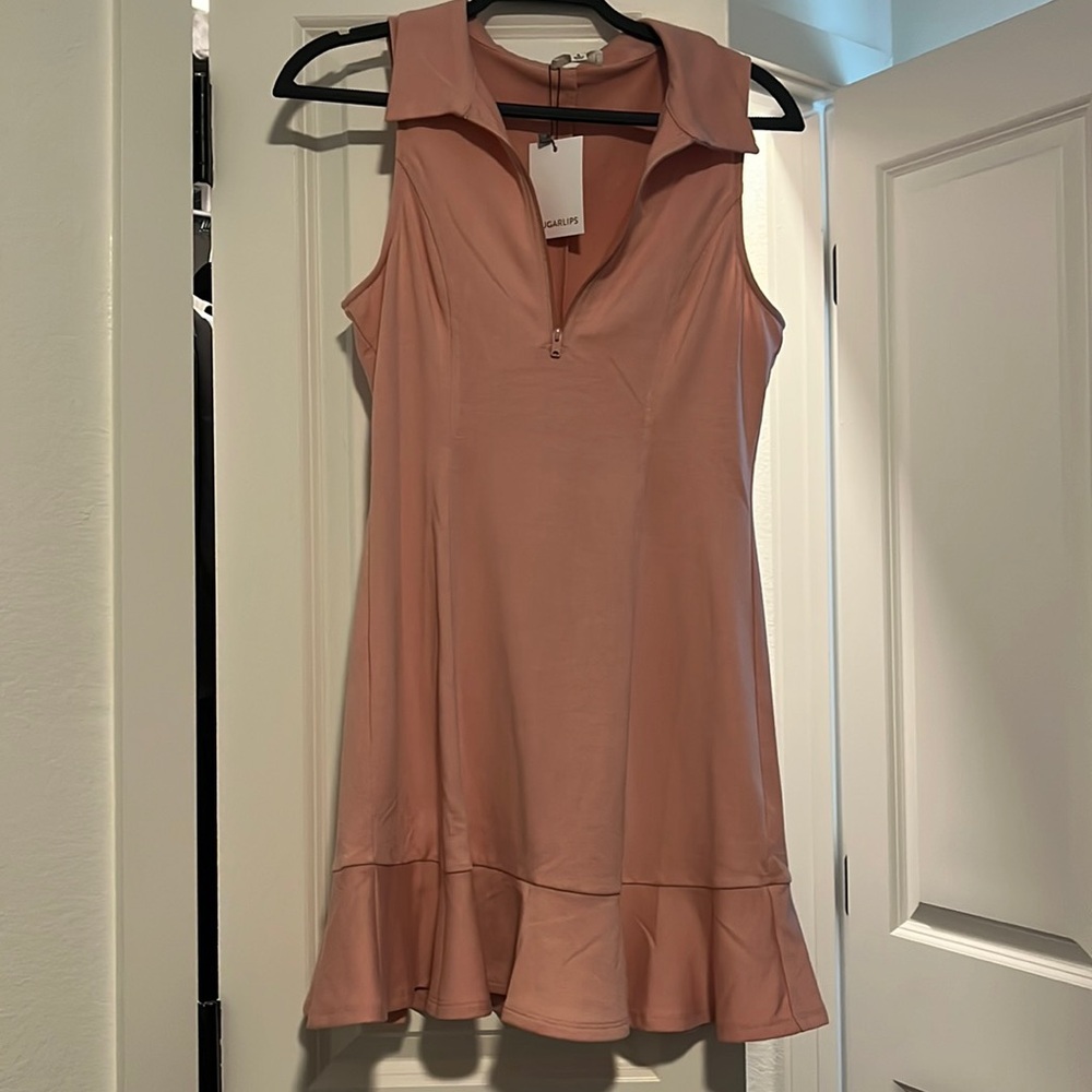 Pink Golf Dress
